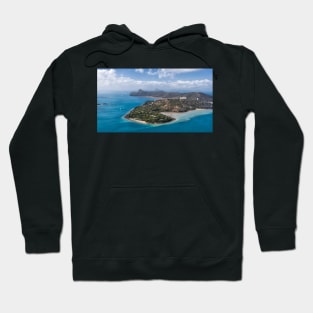 Landing in Tropical Paradise Hoodie